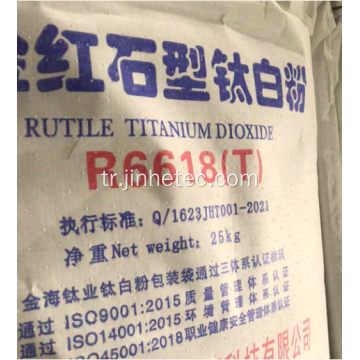 Jinhai Titanyum Dioksit R6618T R6628 R6638 R6658 R6668